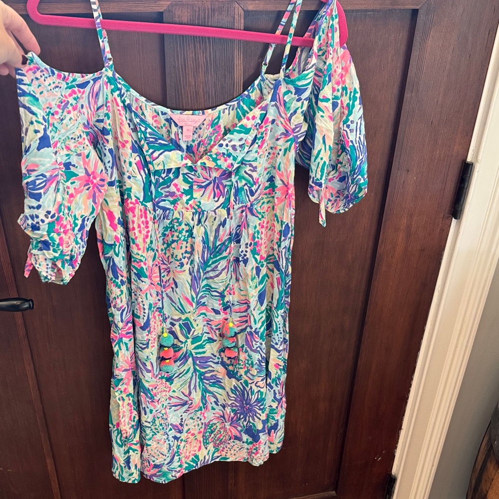 Lilly Pulitzer Multicolor Tropical Dress